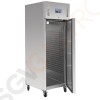 Polar Serie U Kühlschrank Edelstahl in Bäckereiabmessung 850L 350W/230V | 201 x 74 x 90cm | (Nutz)Kapazität: 850/619L / 18 Bäckereiroste | 1-türig | Edelstahl