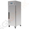 Polar Serie U Kühlschrank Edelstahl in Bäckereiabmessung 850L 350W/230V | 201 x 74 x 90cm | (Nutz)Kapazität: 850/619L / 18 Bäckereiroste | 1-türig | Edelstahl