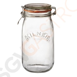 Kilner Weckglas 1,5L Luftdichter Bügelverschluss. 1,5 Liter