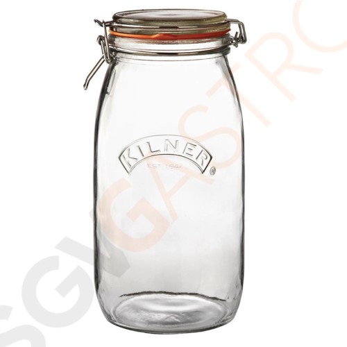 Kilner Weckglas 3L Luftdichter Bügelverschluss. 3 Liter