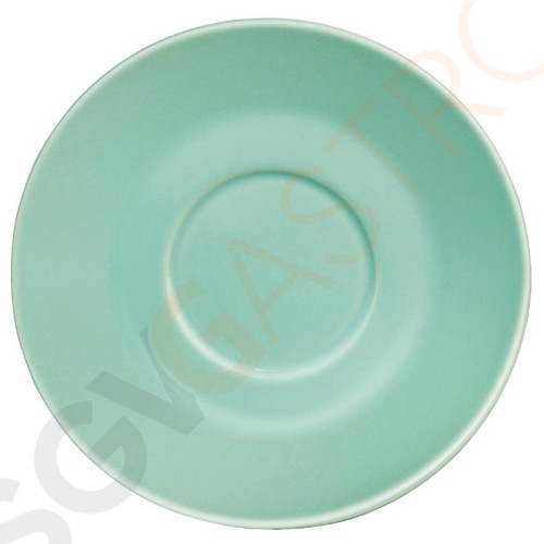 Olympia Cafe Untertassen aqua 15,8cm Passend zu den 22,8cl-Kaffee- und 34cl-Cappuccinotassen | 12 Stück | 15,8(Ø)cm | Steinzeug | blau Olympia Cafe Untertassen aqua 15,8cm Passend zu den 22,8cl-Kaffee- und 34cl-Cappuccinotassen | 12 Stück | 15,8(Ø)cm | Steinzeug | blau