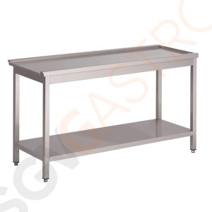 Gastro M Zufuhrtisch für Haubenspülmaschine Geeignet für Haubenspülmaschine GL896 Gastro M Zufuhrtisch für Haubenspülmaschine Geeignet für Haubenspülmaschine GL896