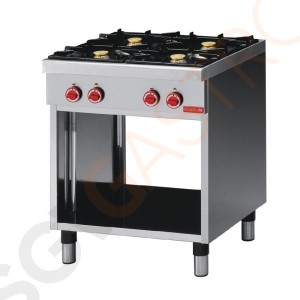Gastro M Gasherd 65/70CEG 17,4kW | 4 Brenner | Erdgas | 650-Serie Gastro M Gasherd 65/70CEG 17,4kW | 4 Brenner | Erdgas | 650-Serie