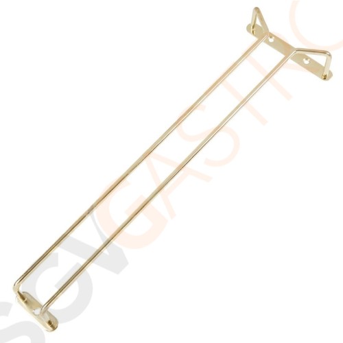 Gläserschiene Messing 41cm 3,6 x 41 x 11,5cm | Messing