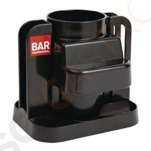 BAR Professional Zitronen- und Limettenteiler Schneidet in 8 gleiche Stücke | Kunststoff mit Edelstahlklingen