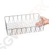 Olympia Edelstahlkorb 30 x 45cm Modulares System | 10 x 30 x 45cm | Edelstahl