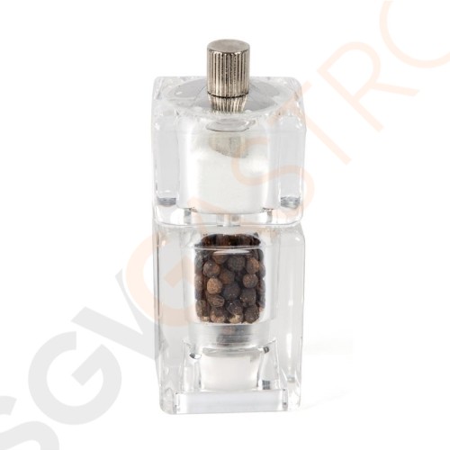 Olympia 2-in-1 Salz- und Pfeffermühle 9cm 9(H)cm | Acryl Olympia 2-in-1 Salz- und Pfeffermühle 9cm 9(H)cm | Acryl