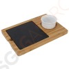 Olympia Holzbrett für CK409 Für Schieferplatte CK409 | 2 x 24 x 16cm | Bambus