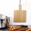 Olympia Servierbrett Eichenholz mit Griff 23 x 23cm 23 x 23cm | Eichenholz