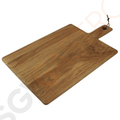 Olympia Servierbrett Eichenholz mit Griff 35 x 26cm 35 x 26cm | Eichenholz