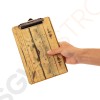 Olympia Speisekarte Klemmbrett Holzoptik A5 GM301 | A5
