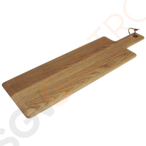 Olympia Servierbrett Eichenholz mit Griff 11,5 x 40cm 11,5 x 40cm | Eichenholz