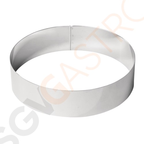 De Buyer Moussering Edelstahl 24 x 6cm 24(Ø) x 6(H)cm