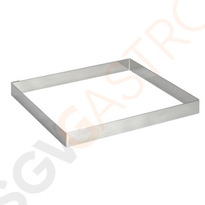 De Buyer Tortenring quadratisch 20cm 2(H) x 20(B) x 20(T)cm De Buyer Tortenring quadratisch 20cm 2(H) x 20(B) x 20(T)cm