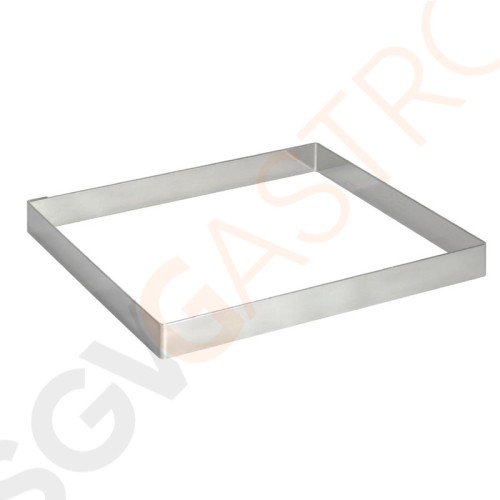 De Buyer Tortenring quadratisch 20cm 2(H) x 20(B) x 20(T)cm
