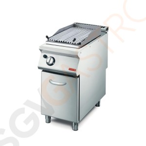 Gastro M Lavasteingrill GM70/40GRL 7,6kW | Erdgas | 40 x 70cm | inklusive Adapter für Propangas | 700-Serie Gastro M Lavasteingrill GM70/40GRL 7,6kW | Erdgas | 40 x 70cm | inklusive Adapter für Propangas | 700-Serie