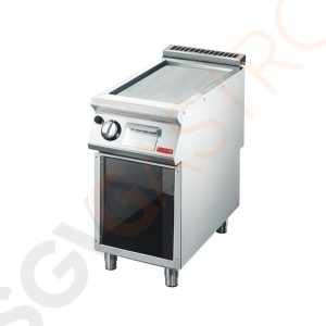 Gastro M Gasgrillplatte GM70/40FTGS 12kW | 40 x 70cm | glatt | Erdgas | 700-Serie