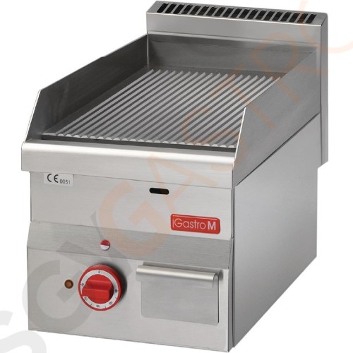 Gastro M elektrische Grillplatte 60/30FTRE 3kW/400V | 30 x 60cm | gerillt | 600-Serie Gastro M elektrische Grillplatte 60/30FTRE 3kW/400V | 30 x 60cm | gerillt | 600-Serie