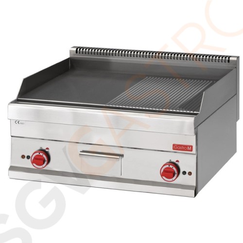 Gastro M elektrische Grillplatte 65/70FTRE 9kW/400V | 70 x 65cm | halb gerillt, halb glatt | 650-Serie Gastro M elektrische Grillplatte 65/70FTRE 9kW/400V | 70 x 65cm | halb gerillt, halb glatt | 650-Serie