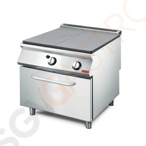 Gastro M Gasherd mit Glühplatte und Ofen GM70/80TPFG Mit Ofen | 17kW | 1 Zentralbrenner | Erdgas | 700-Serie Gastro M Gasherd mit Glühplatte und Ofen GM70/80TPFG Mit Ofen | 17kW | 1 Zentralbrenner | Erdgas | 700-Serie