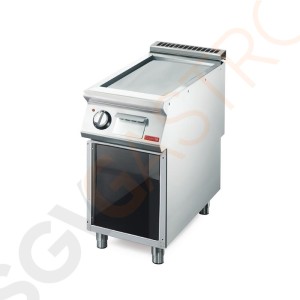 Gastro M elektrische Grillplatte GM70/40FTES 5,4kW/400V | 40 x 70cm | glatt | 700-Serie