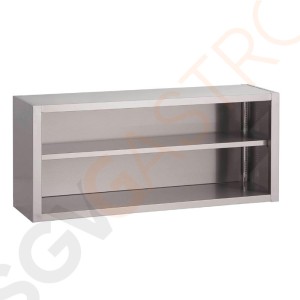 Gastro M Wandschrank 150cm breit Edelstahl | 60 x 150 x 40cm
