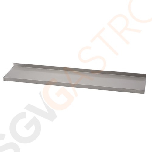 Gastro M Edelstahlboden ohne Halterungen 200cm breit Material: Edelstahl | Größe: 3,5(H) x 200(B) x 40(T)cm