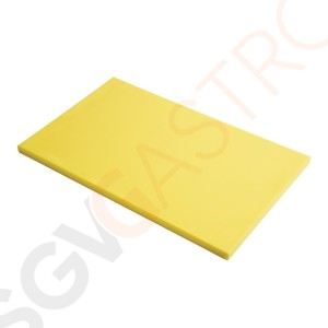 Gastro M HDPE Schneidebrett gelb Gelb (Geflügel). 60x40x2cm