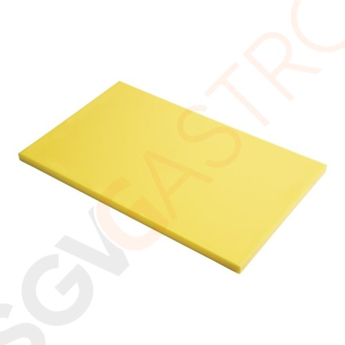 Gastro M HDPE Schneidebrett gelb Gelb (Geflügel). 60x40x2cm