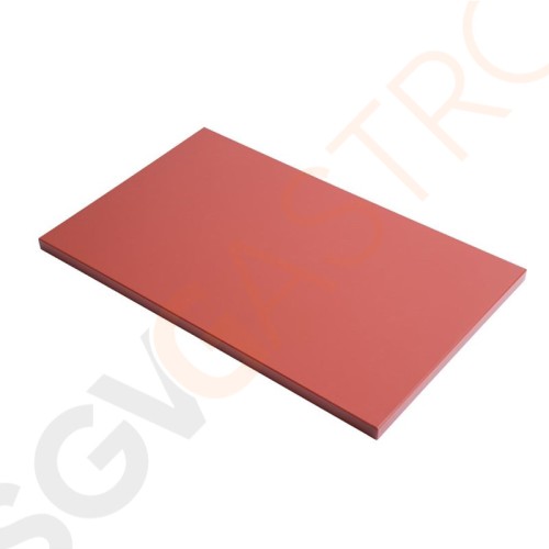 Gastro M HDPE Schneidebrett braun Braun (Gekochtes Fleisch). 60x40x2cm