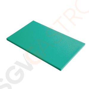Gastro M HDPE Schneidebrett grün Grün ( Obst/Gemüse). 60x40x2cm