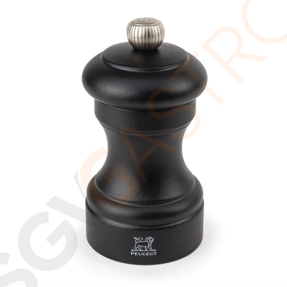 Peugeot Salzmühle schwarz 10cm Verstellbare Mahlung | 10(H)cm | schwarz