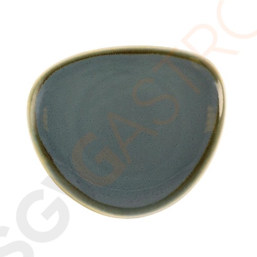 Olympia Kiln dreieckige Teller Ozean 16,5cm 6 Stück | 16,5(Ø)cm | Porzellan | Ozean