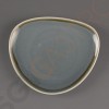 Olympia Kiln dreieckige Teller Ozean 16,5cm 6 Stück | 16,5(Ø)cm | Porzellan | Ozean
