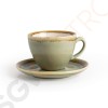 Olympia Kiln Cappuccinotassen Moos 23cl Passend zu Untertassen HC391, GP331 ,GP347, GP363, GP479 | 6 Stück | Kapazität: 23cl | Porzellan | Moos