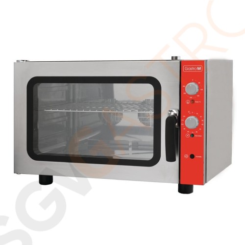 Gastro M Elektrischer Konvektionsofen Bäckerei 4 Roste 400V 6,3kW/400V | Kapazität: 4 x Backbleche Bäckereinorm (60x40cm) Gastro M Elektrischer Konvektionsofen Bäckerei 4 Roste 400V 6,3kW/400V | Kapazität: 4 x Backbleche Bäckereinorm (60x40cm)