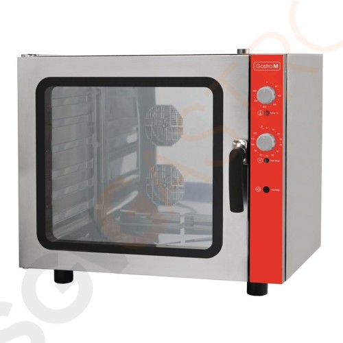 Gastro M Elektrischer Konvektionsofen Bäckerei 6 Roste 400V 7,7kW/400V | Kapazität: 6 x Backbleche Bäckereinorm (60x40cm) Gastro M Elektrischer Konvektionsofen Bäckerei 6 Roste 400V 7,7kW/400V | Kapazität: 6 x Backbleche Bäckereinorm (60x40cm)