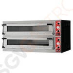 Gastro M Milan 2 Pizzaofen 2 Kammern 8,8kW/400V | 2 Kammern