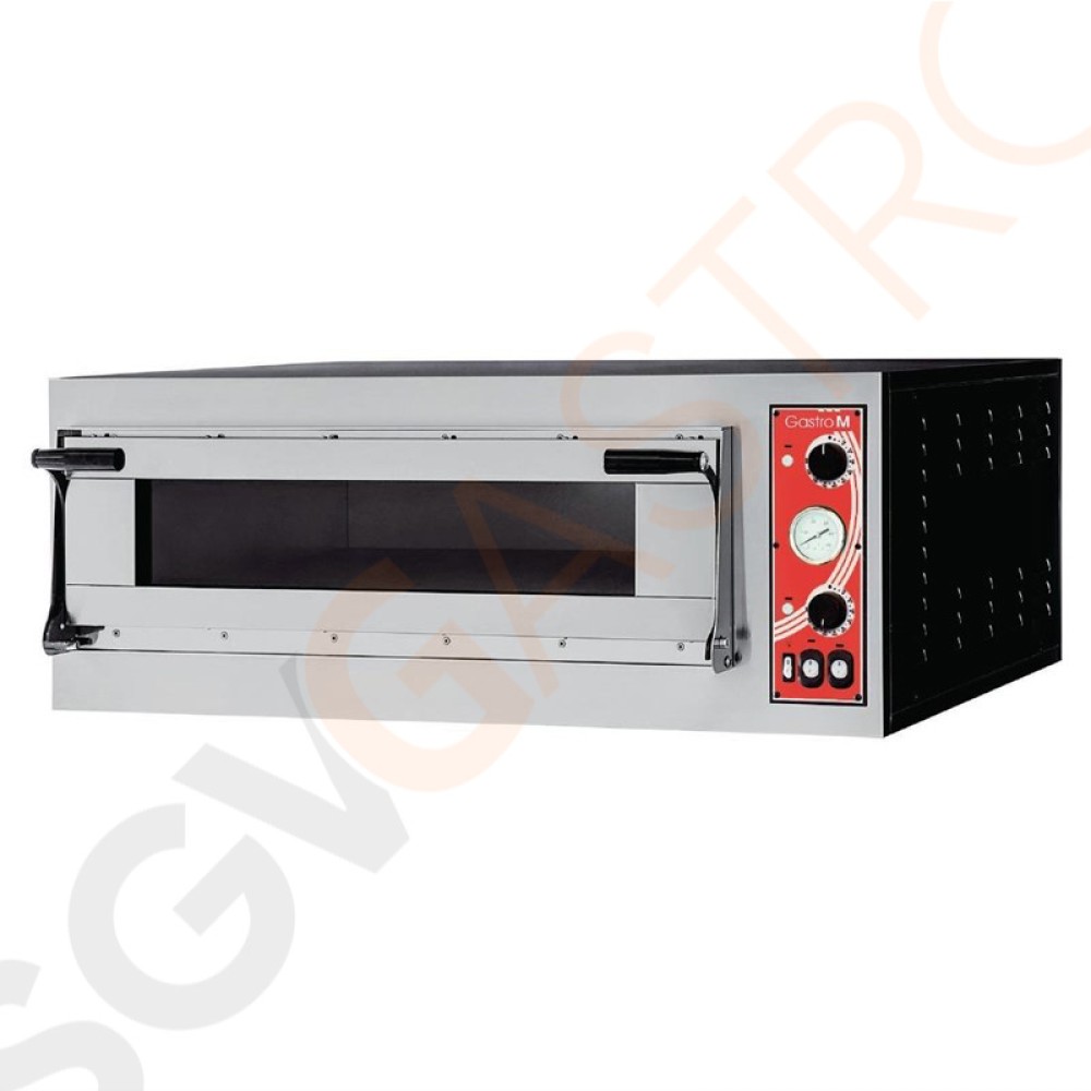 Gastro M Rome 1 Pizzaofen 1 Kammer 6kW/400V | 1 Kammer