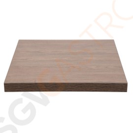 Bolero quadratische Tischplatte Vintage Holz 60cm 60 x 60cm | Optik: Vintage Holz | vorgebohrt