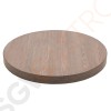 Bolero runde Tischplatte Vintage Holz 60cm 60(Ø)cm | Optik: Vintage Holz | vorgebohrt