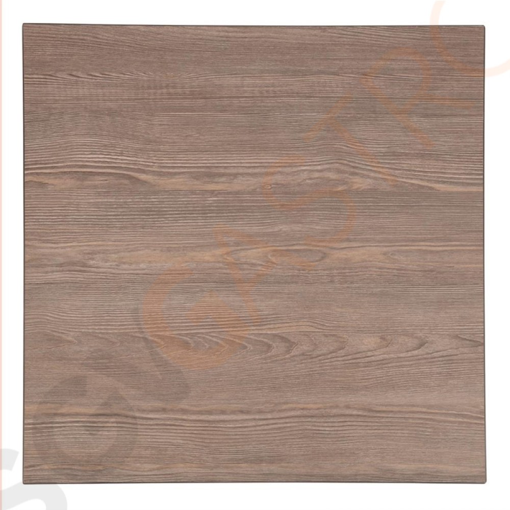 Bolero quadratische Tischplatte Vintage Holz 70cm 70 x 70cm | Optik: Vintage Holz | vorgebohrt