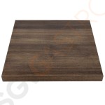 Bolero quadratische Tischplatte Eiche rustikal 70cm 70 x 70cm | Optik: Eiche rustikal | vorgebohrt