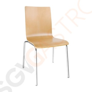 Bolero Esszimmerstühle Buchenfurnier Buche 4 Stück 