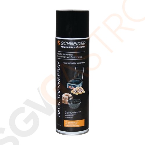 Schneider Walter Back-Trennspray 0,5L Inhalt: 0,5L | Für ein einfaches Ablösen von Gebäck