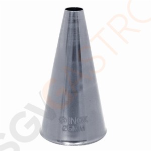 Schneider Spritztülle glatter Rand 6mm Größe: 6mm | Edelstahl Schneider Spritztülle glatter Rand 6mm Größe: 6mm | Edelstahl