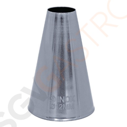 Schneider Spritztülle glatter Rand 12mm Größe: 12mm | Edelstahl