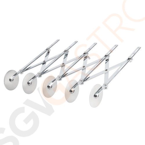 Schneider Teigschneider 5 Räder 5 Klingen | Edelstahl Schneider Teigschneider 5 Räder 5 Klingen | Edelstahl