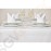 Mitre Luxury Satin Band Tischdecke weiß 160cm 160 x 160cm | Baumwolle 210g/m² | weiß