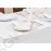 Mitre Essentials Occasions Tischdecke weiß 115cm 115 x 115cm | Polyester 230g/m² | weiß